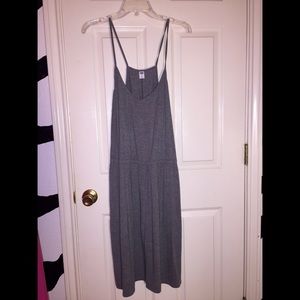 NWOT loose fitting grey dress