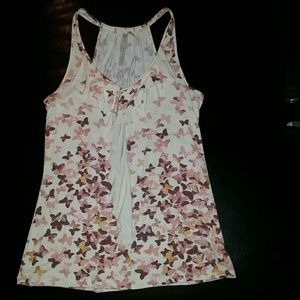 Frilly Butterfly Tanktop