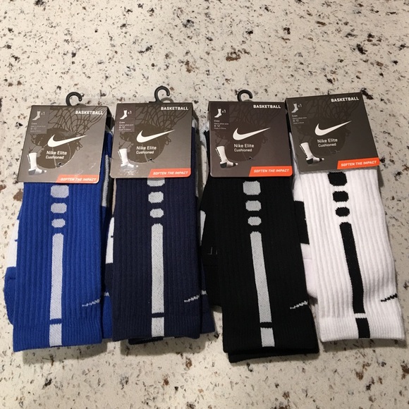 Nike Accessories - Nike Elite Cushioned Crew Socks. $15 each.