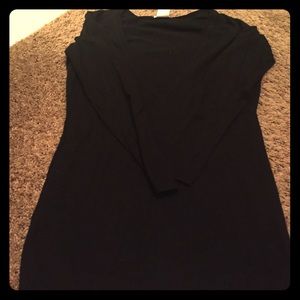 Classic Black V-neck Sweater