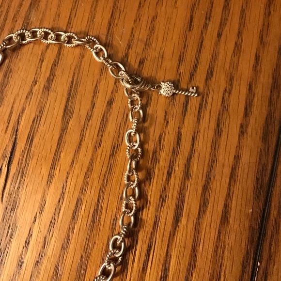 "M" Initial Necklace - image 4