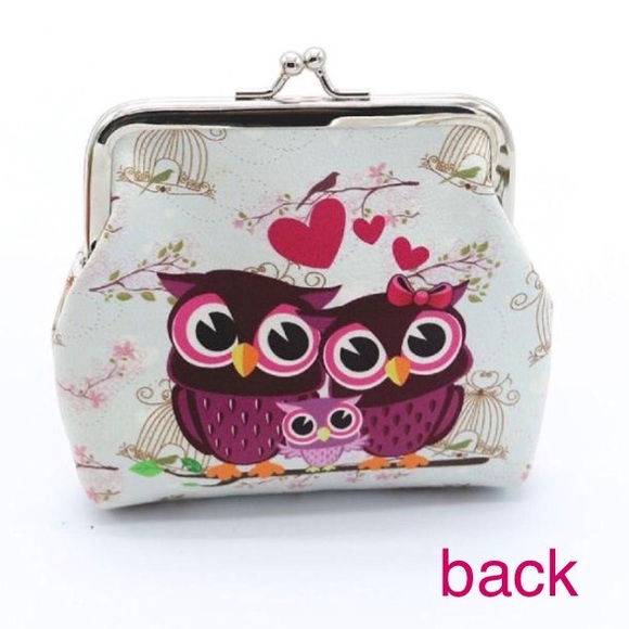 💕 Retro Vintage Owl Small Purse Clutch Bag - Picture 2 of 3