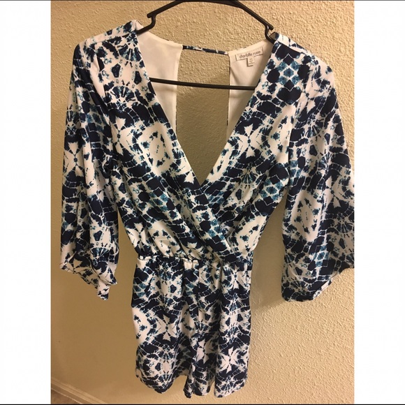 Blue Romper