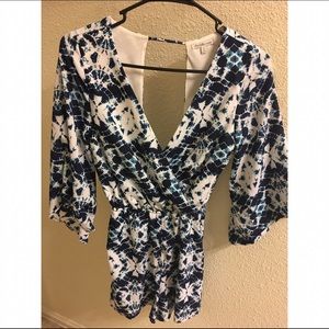 Blue Romper