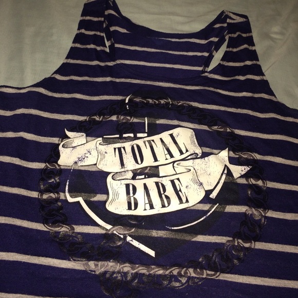 Total babe tank/crop top