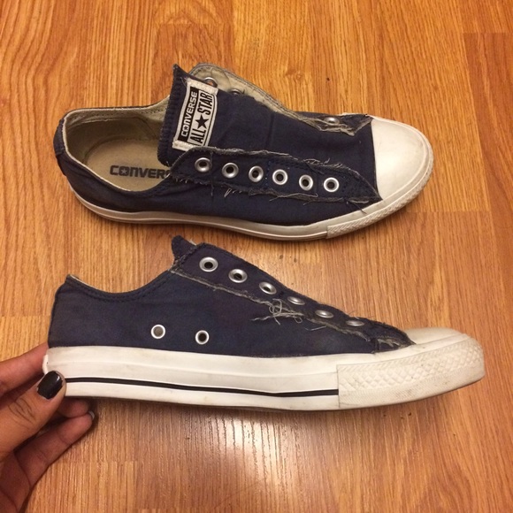 Denim blue Converse