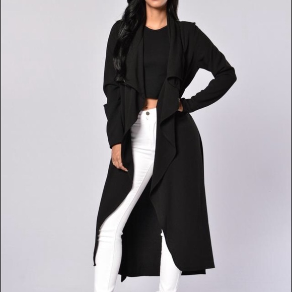 Fashion Nova lightweight trench coat.