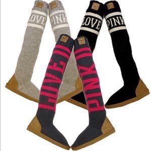 Pink Victoria Secret mukluk Boots