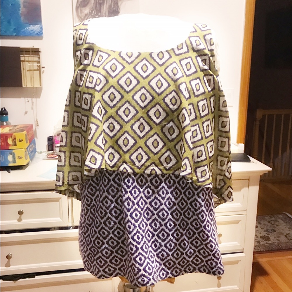 Anthropologist Patterned Top