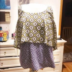 Anthropologist Patterned Top