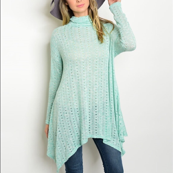 Mint Knit sweater L - Picture 2 of 3