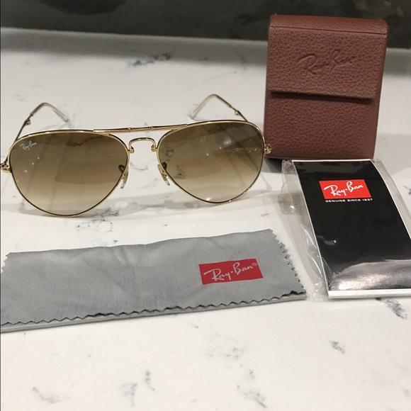 Authentic RayBan Aviators unisex