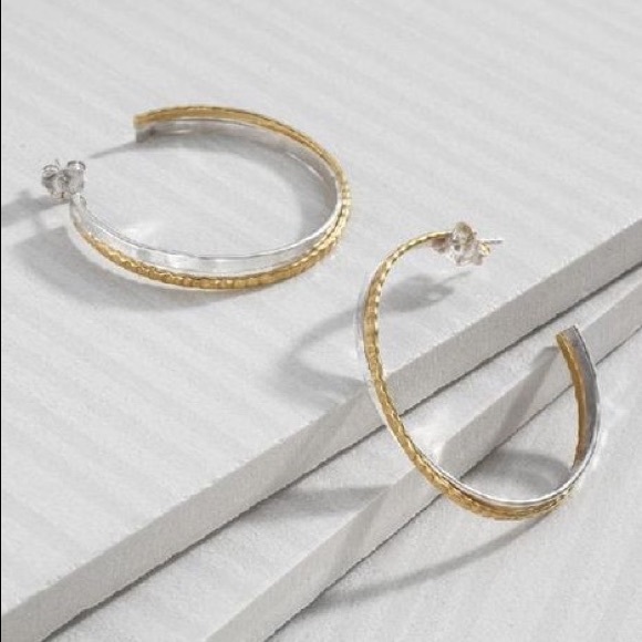 Silpada Overlapping Hoops