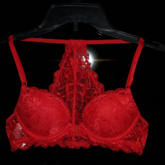 Victoria Secret "Date Racerback" Push up bra 34 AA