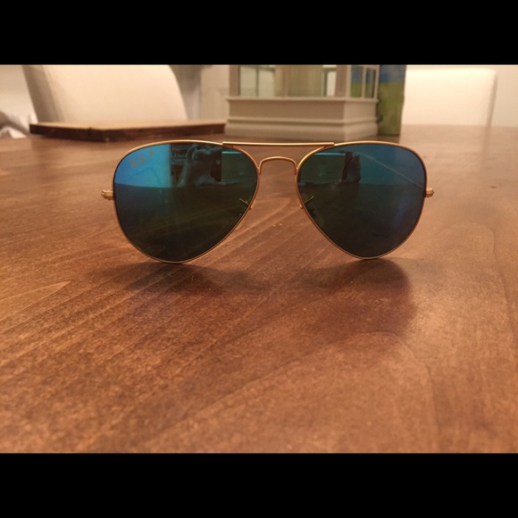 Authentic Polarized Rayban Aviators