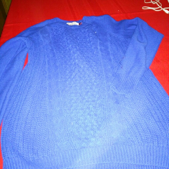 Blue sweater