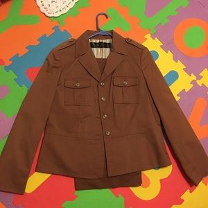 Brown Pantsuit