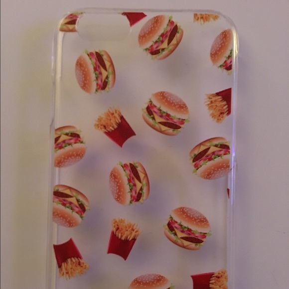 Hamburger and fries phone case - Picture 1 of 2