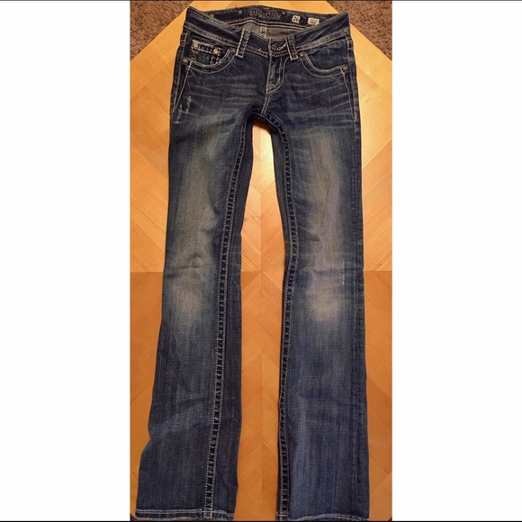 Miss Me Bootcut Jeans with Pocket Detail - Picture 2 of 2