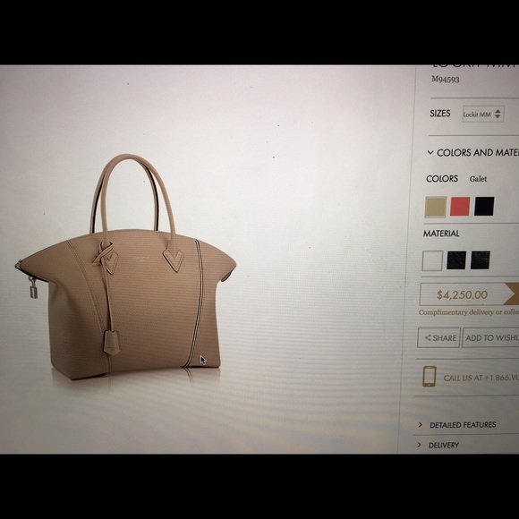 Louis Vuitton Handbags - Louis Vuitton Lockit bag code aho155