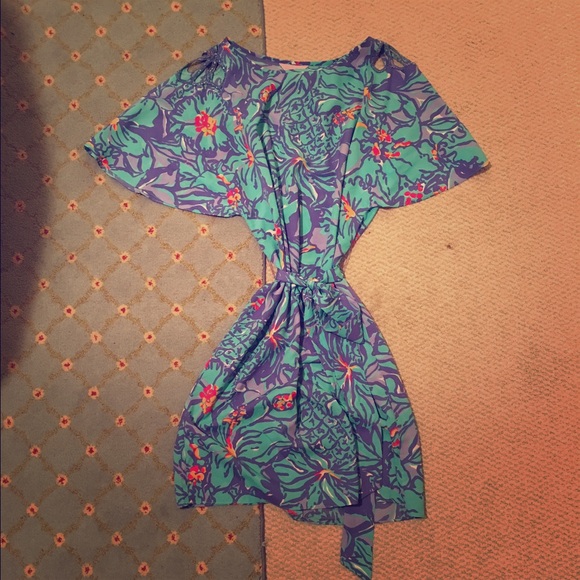NEW Lilly Pulitzer Silk Dress Size M