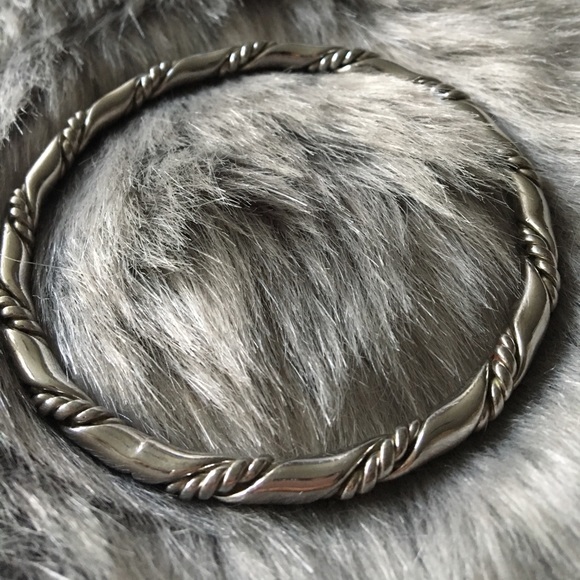 Express Silver Bangle - Picture 2 of 4