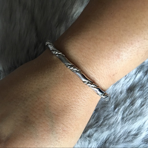 Express Silver Bangle - Picture 3 of 4