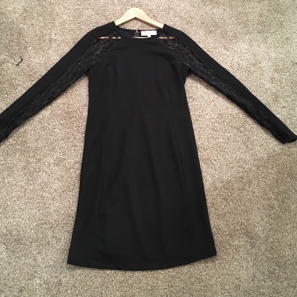 Philosophy black and modern lace dress
