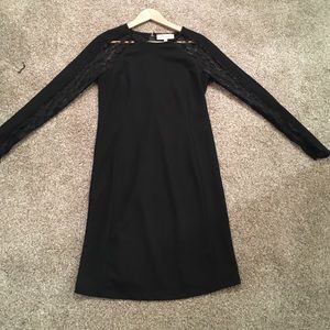 Philosophy black and modern lace dress