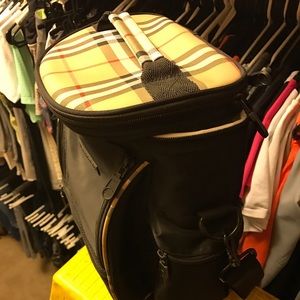 Burberry Golf cooler with tags