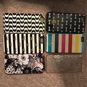 Six iPhone 6s cases
