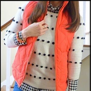 JCrew Factory quilted puffer vest