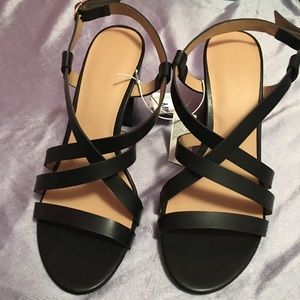 Black sandals