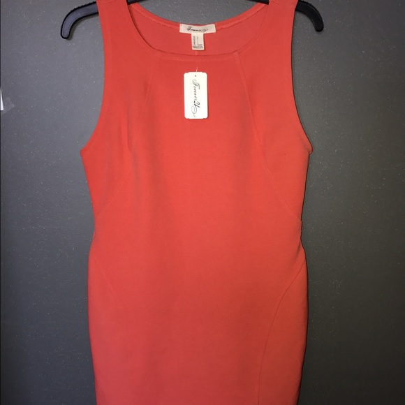 Light Coral colored dress.