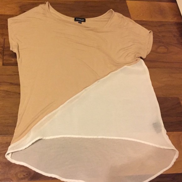 Bebe nude top w/ see through bottom, size S. - Picture 1 of 3