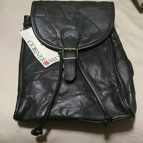 Cornerstone Soft Leather Backpack!!