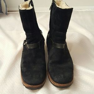 UGG Australia suede motorcyle boots