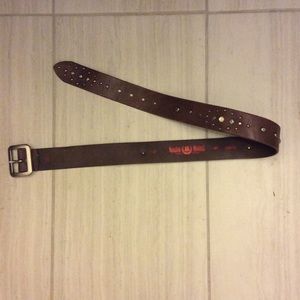 Lucky Brand belt with studded detail
