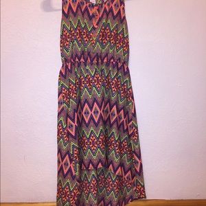 Colorful patterned dress (girls)