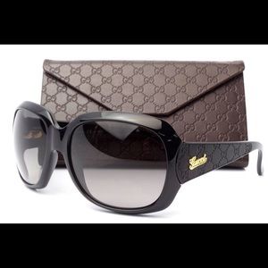 Gucci GG 3616S Sunglasses Black Authentic 60mm NEW