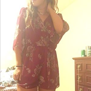 Floral Romper