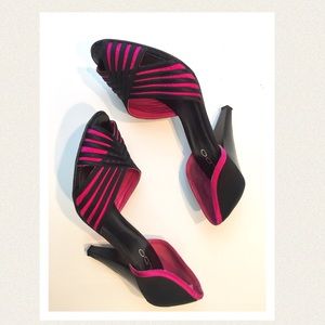 Aldo pink satin 4" heels