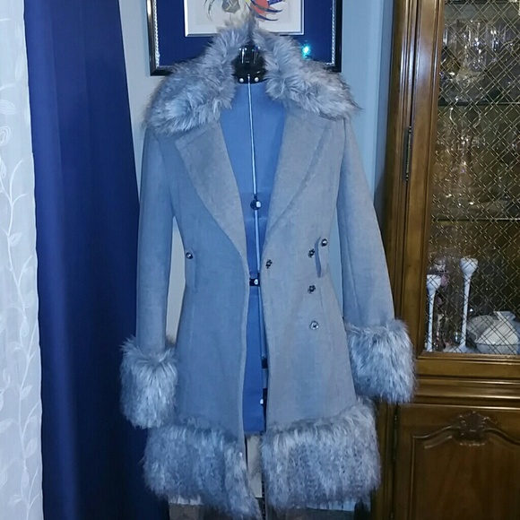 Gray Bebe Coat