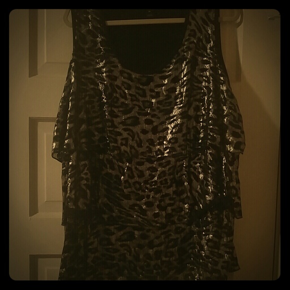 Leopard print tank