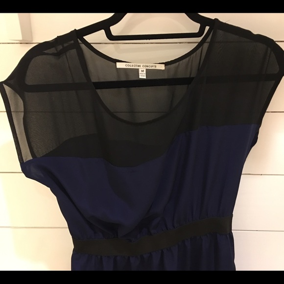 🛍 COLLECTIVE CONCEPTS Silk Dress 👗 - Picture 2 of 2