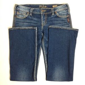 Reserve** Silver jeans Frances 18" size w31/L33