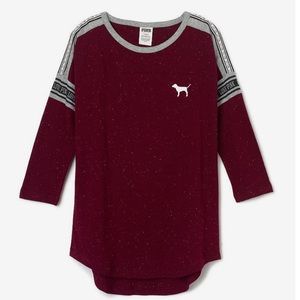 VS Pink Maroon Shirt