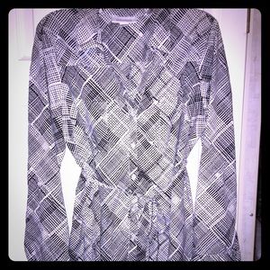Maternity button down blouse