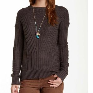 Charcoal Grey Romeo and Juliet Couture Sweater