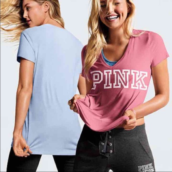 2 pink soft pink t